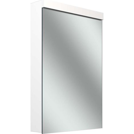 Schneider LOW plus LED armoire de toilette, 1 porte 50cm, butée