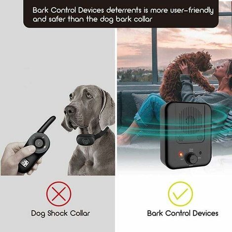 Anti Aboiement Chien Ultrasons Anti aboiement, Automatique Anti-Aboiement Chien Ultrason Dispositif Étanche pour Les Petits et Grands Chiens (1/3)