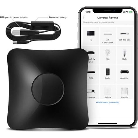 RM4 Pro+ HTS2 IR RF WiFi Universal-Fernbedienung kompatibel mit Smart-Home-Automatisierung (1/5)