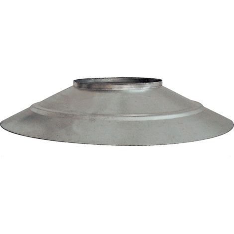 Bavette acier pour l'étanchéité extérieure des conduits spiralés D710 mm br S&P (UNELVENT) 865232