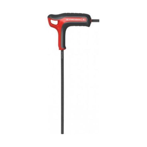 Facom – Clé Allen 4mm hexagonale – Bras court – Pour espaces confinés – Vissage rapide en série – Outil professionnel