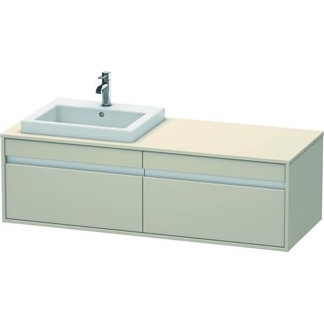 Duravit Ketho Konsolenwaschtischunterbau wandhängend, (1/5)