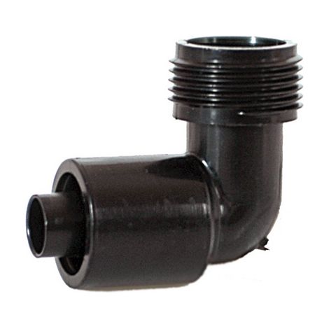Gomito per tubo antitorsione 3/4" x 16 (1/2)