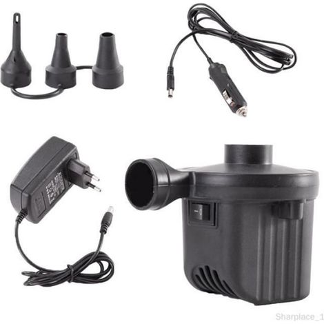 Pompe À Air Électrique - 36 W - 550 L/min - Portable - Pour Gonflables Et Véhicules - 1 Pièce (1/4)