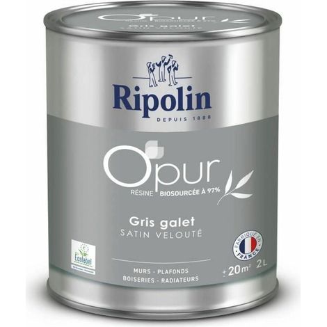Ripolin O'PUR Innenfarbe Grau Kies 2 Liter