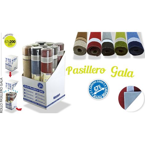 Fußmatte im Rollenformat für Flur Gala 200x67cm, assortierte Farben Hidalgo - Hidalgo