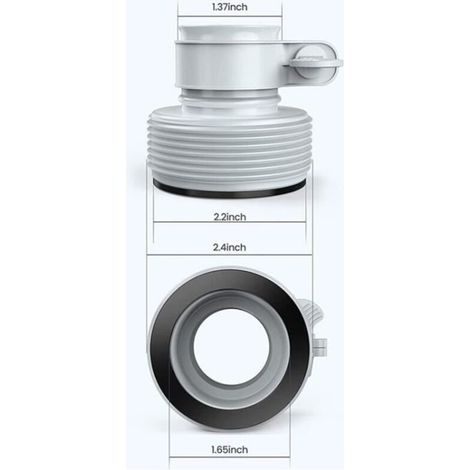 Intex B-Adapter für Pools – Poolanschluss – 2er-Pack (1/5)