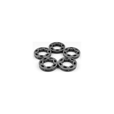Set di 5 pignoni per cerchioni, passo 3/8", 7 denti, 19 mm per motoseghe Stihl MS360 MS310 Husqvarna 154 254 50 51 55, codice 18720 - Ricambi Crezuo