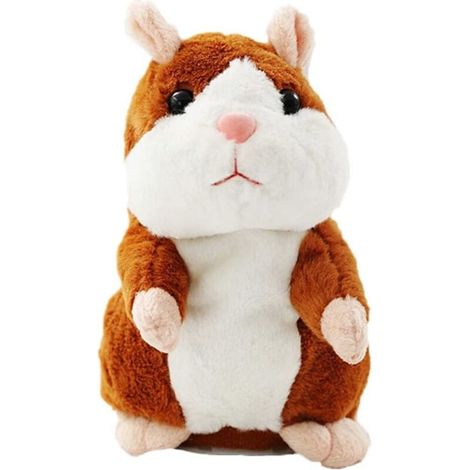 Interaktiver Plüschhamster – wiederholt, was man sagt, Kinderspielzeug, beige (1/4)