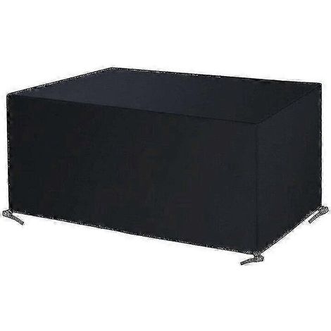 Housse de protection imperméable et anti-neige pour meubles d'extérieur en tissu Oxford 420D avec boucle aux quatre coins 115115 (1/5)