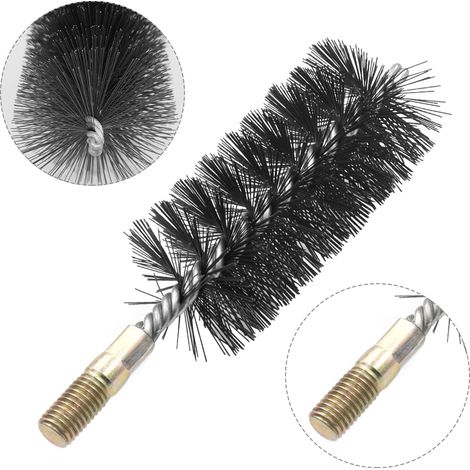 Kaminfeger Igel, Kaminfeger, Drahtbürste, Ofenrohrbürste, Innen- und Außenreinigung, Ø 50 mm, Länge 110 mm