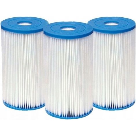 Filtros de piscina Intex 3 piezas - bomba Intex tipo A - filtros de repuesto