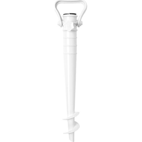 Anclaje para sombrilla de playa. Base para sombrilla color arena. Soporte para sombrilla robusto, ligero y duradero. Soporte ideal para sombrilla de playa: el accesorio perfecto para el verano. (1/3)