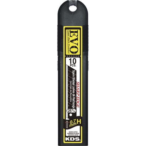 TRIUSO Abbrechklingen „Power Black“ 25mm / 10 Stk. - HB10BEVO (1/3)