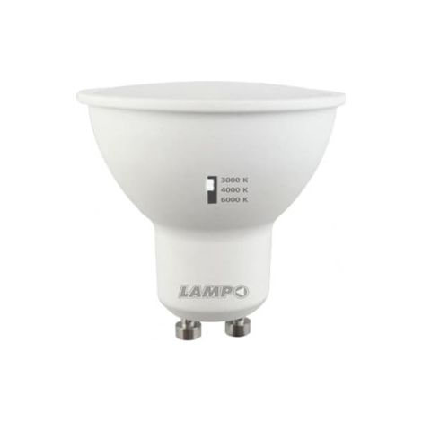 Lampada led 8w 230v tricolor dikled8w230vmc (1/4)