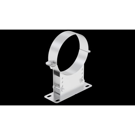 Wandhalter ComfoVent 180 mm für Wandabstand 90-160 mm, Edelstahl von Zehnder - 990430743
