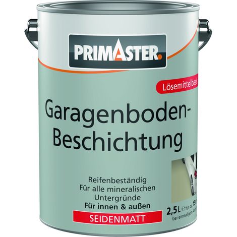 Primaster  Garagenbodenbeschichtung 2,5 L steingrau seidenmatt Garagenbodenbeschichtung