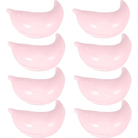 8 Angles Anti-Collision Silicone Rose, Meubles Sécurité Douce (1/5)