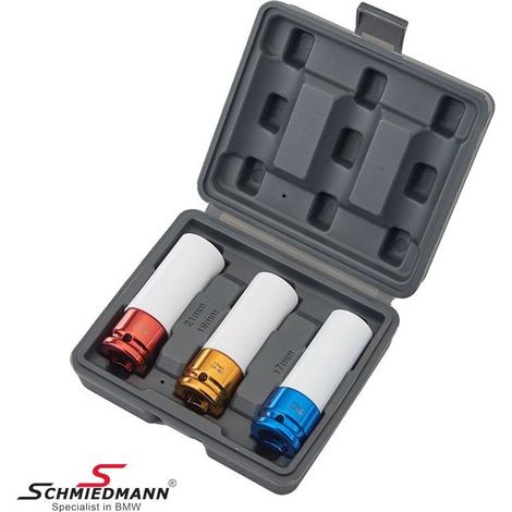 Schlüssel und Nüsse Sumex krafttoppesæt Schlag 17-21 mm