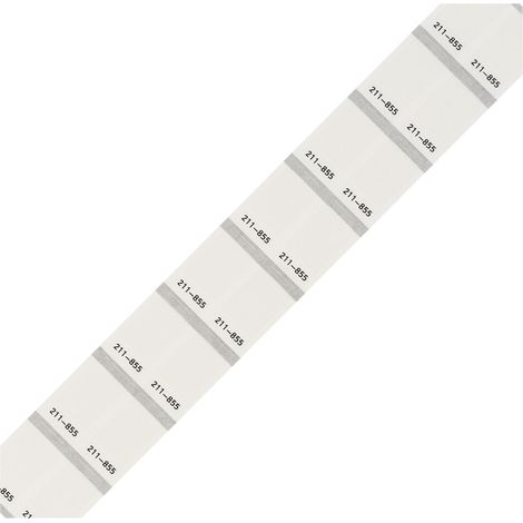 WAGO 211-855  Etikett für Thermotransferbedruckung  18 x 9 mm Farbe Beschriftungsfeld: Weiß Anzahl E (1/2)