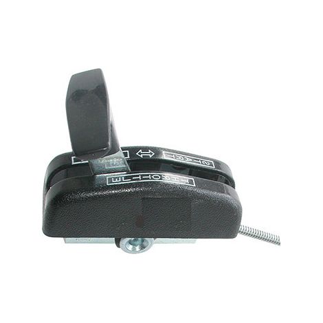 Comando de aceleración ajustable para AYP, Snapper, etc. - El cable: 1270 mm, la funda: 1200 mm, recorrido: 25 mm.