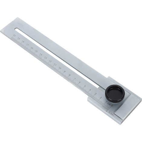 0-200 mm Edelstahl-Markierungslineal, Messlehre, Holzbearbeitungsmarkierer, Messwerkzeug (1/5)
