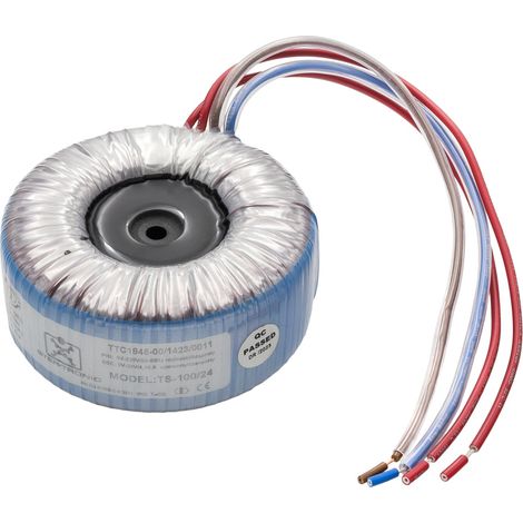Transformador toroidal 100W/24V