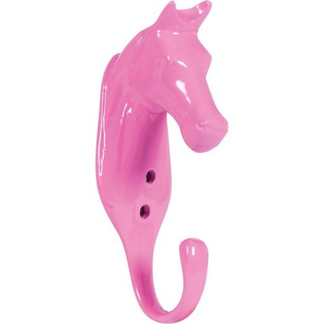 Portatestiera in alluminio a forma di testa di cavallo colorato: unica, rosso 3000