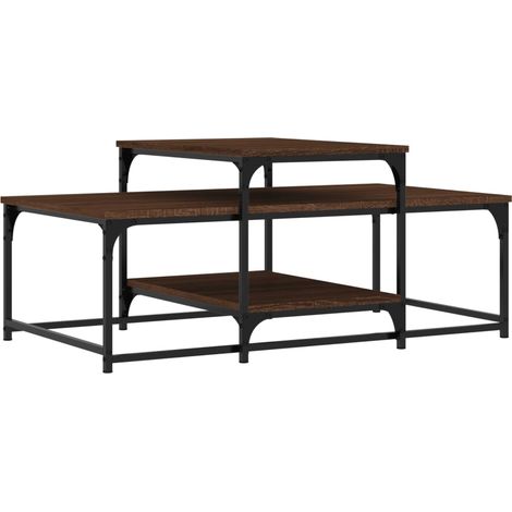 Maison Exclusive - Tavolino Salotto Rovere Marrone 102x60x45cm Legno Multistrato