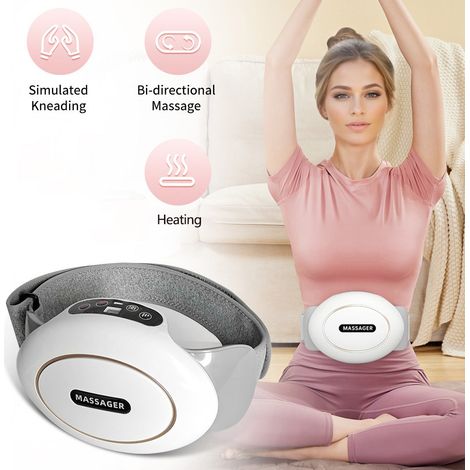 Appareil de Massage Abdominal Intelligent avec Chauffage Lumière Rouge et Minuterie 10 Min Portable (1/5)