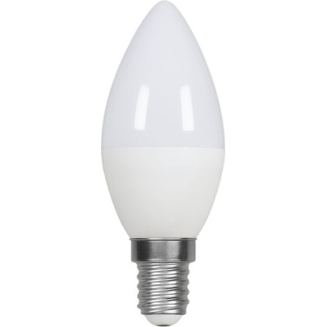 Bombilla Vela LED E14 C37 4.5W — Opal  Disponible En Luz