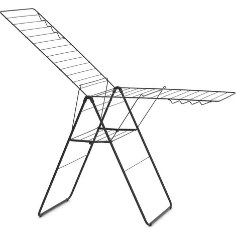 Hangon Trockner aus schwarzem Stahl L.25M BRABANTIA