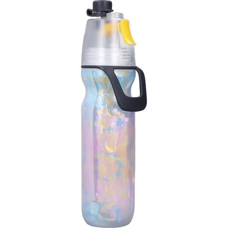 24oz Mist Bottle, Double-Walled Insulated Sports Bottle, Reusable, with Spray Function, for Gym, Outdoor Travel, Refreshing Hydration (1/5)