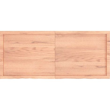 Étagère murale,Étagère flottante marron clair bois chêne massif traité CFW23447 (1/5)