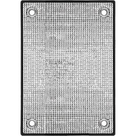 Film Anti Chaleur Anti-UV pour Fenêtre, Film Isolant Occultant en Aluminium, Thermique Anti Regard, Film Réfléchissant Protection Solaire avec Ventouse