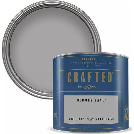 Crown Crafted Luxurious Flat Matt Emulsion 125ml (1/3)
