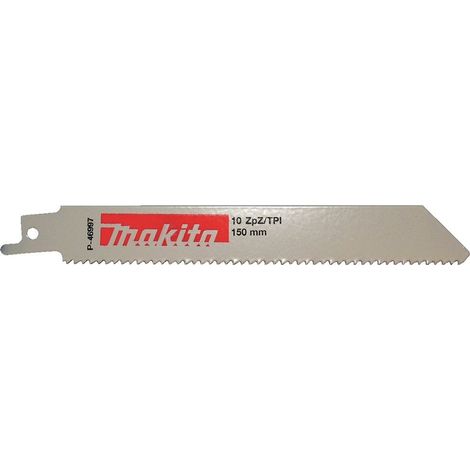 MAKITA P-46997 152mm Säbelsäge für Metall 10TPI 5 Stück (1/2)