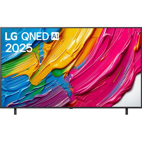 LG QNED AI 65QNED80A6A TV Serie QNED80 65'' 4K, α7 Gen8, HDR10, 20W, 3 HDMI con Game Optimizer, Smart TV WebOS 25 (1/4)