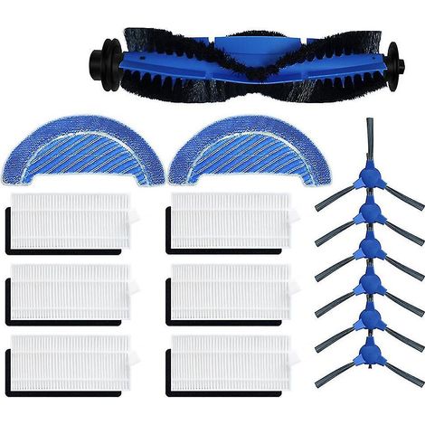 Filtre HEPA, brosse principale, lingettes de rechange pour Cecotec (1/4)