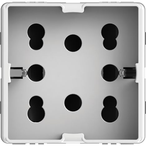 Modulo presa multistandard, 10A, 16A e schuko, serie P, bianco, compatibile con serie Gewiss System - 4Box Side 4B.G20.H21