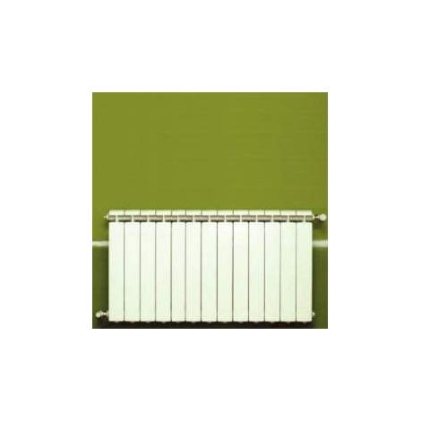 Global – Chauffage central fonte aluminium 13 éléments blanc – Puissance 1508W – Dimensions 582x1040x80mm – Pour installations jusqu'à 110°C (1/3)