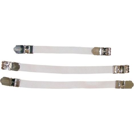 Lot de 3 tendeurs pour housse de repassage et angle de drap housse 8-18 cm MSV