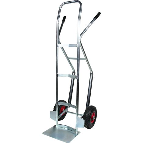 Portacasse zincato con scivolo