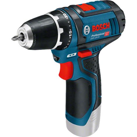 Avvitatore Bosch 12V 15nm con mandrino autoserrante 10mm solo corpo GSR 12V-15 (1/5)