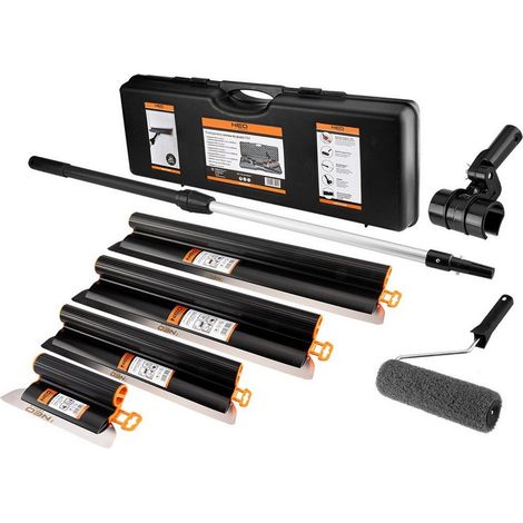 Outils de finition neo tools 50-510 8 pièces manche télescopique (1/5)