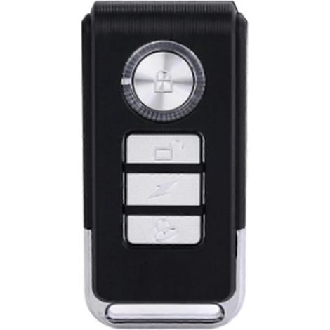 Alarme vélo 113 dB antivol sans fil avec télécommande à vibration pour vélo et moto, protection de sécurité pour la maison et l'extérieur (1/5)