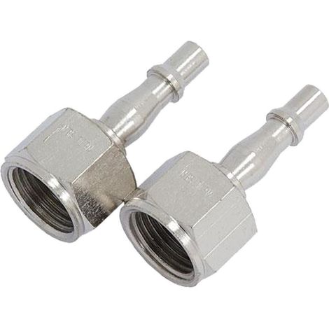 Neilsen 2pc Air Line Bayonet Fittings Hose Compressor Connector 1/2" BSP Female