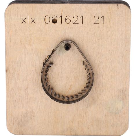 Pochoir de Découpe Cuir Forme Carte de Contrôle d'Accès DIY Outil de Matrice pour Carton (1/5)
