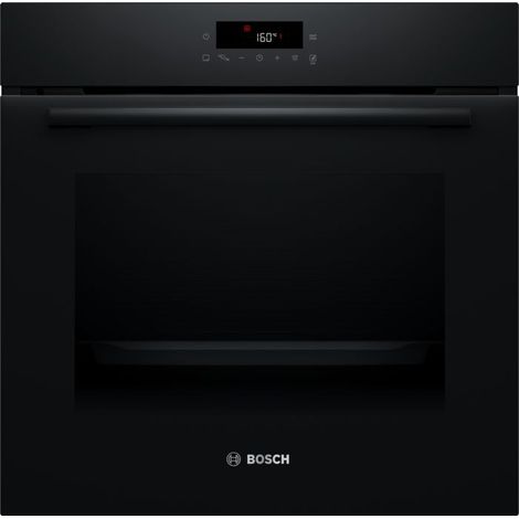 Bosch Serie 4 HBA572BB4. Dimensione del forno: Media, Tipo di forno: Forno elettrico, Capacità interna forno totale: 71 L. Posizionamento dell'apparecchio: Da incasso, Colore del prodotto: Nero, Ti... (1/5)
