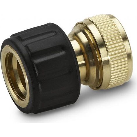 Kärcher Acoplamiento rápido latón negro 3/4" rosca